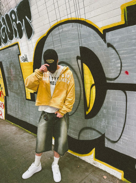 PrettyGirlSaid Hoodie Yellow