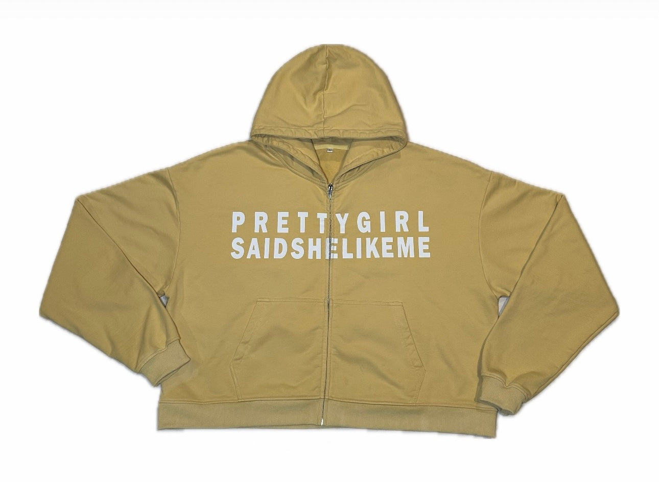 PrettyGirlSaid Hoodie Yellow